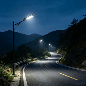 Heavy Duty 300W Led Solar Street Light Stainless Steel Body