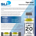 Sign Alert Speed Limit Sign Literature