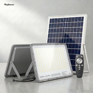 MK60 Solar Flood Light 300W IP65 Waterproof with Remote Control
