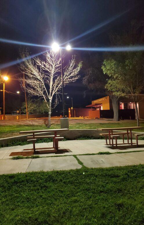 Commercial Solar Pathway Lighting Installation in Municipal Park