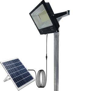 B10E Series 1000W Solar LED Floodlight RGB High Mast Light