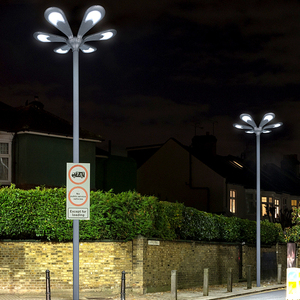 Outdoor Light Solar Powered Ip65 Colorful Integrated Solar Landscape Plaza Garden Light