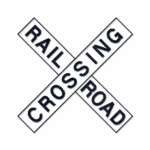 Stealth Solar Railroad Crossing Warning System Icon