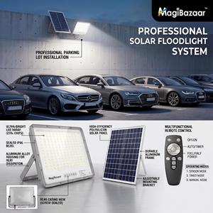 High Lumen Super Bright 500W Solar Flood Light